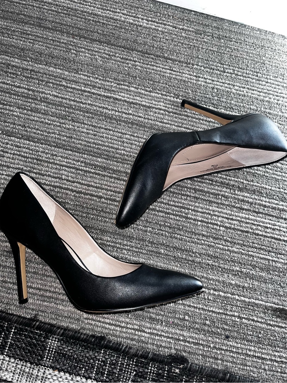 Charles by Charles David Black Pointed Toe Stiletto Pumps